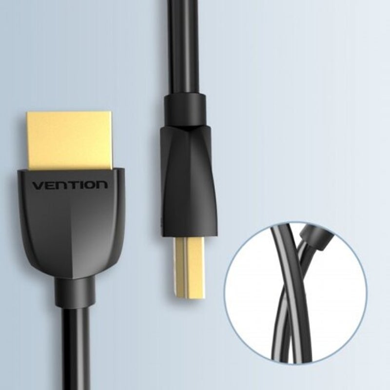 Aai Hdmi 2.0 4K Data Cable Black 0.5M
