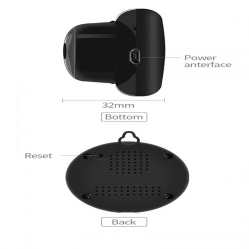 Video Surveillance Camera Wirelessnight Vision Smart Home Security Ip Cameras Motion Detection