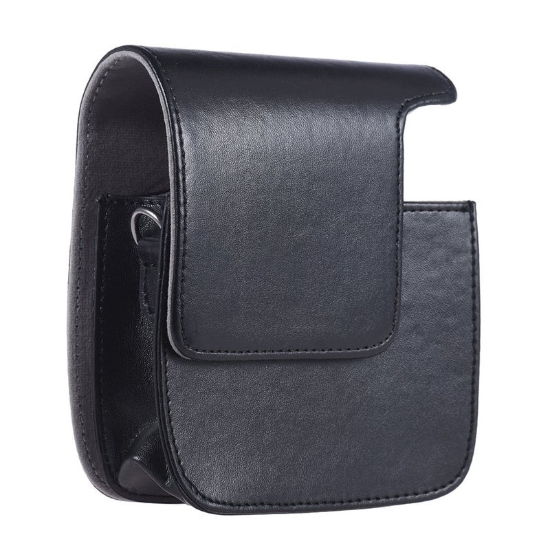 Vintage Pu Protective Camera Case Bag Black