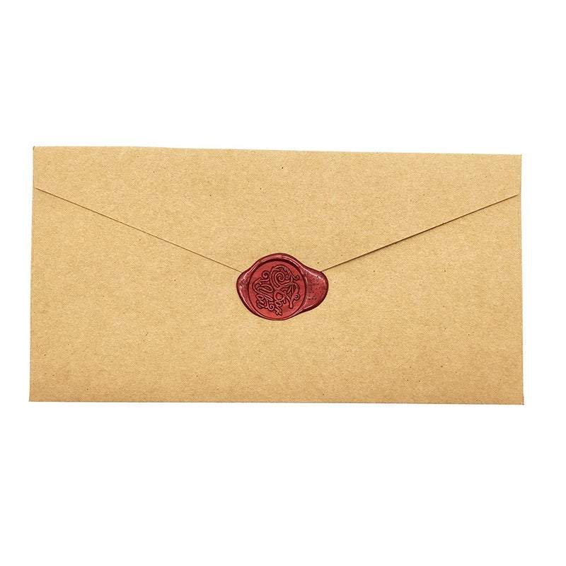 Art Crafting Tools Seal Sealing Wax Stamp Set Envelope Kit
