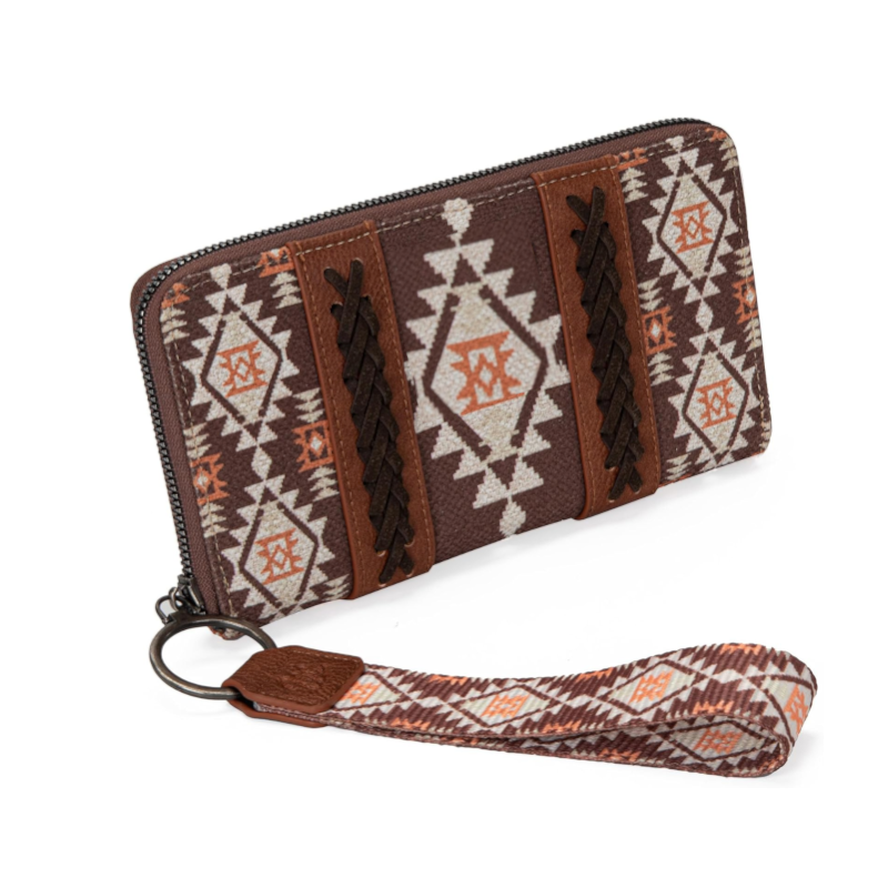 Cotton And Linen Printed Women's Wallet