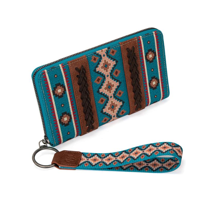 Cotton And Linen Printed Women's Wallet