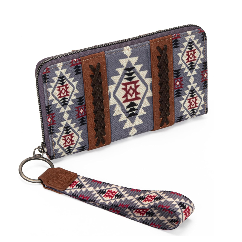 Cotton And Linen Printed Women's Wallet