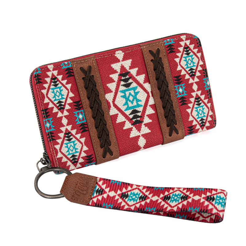 Cotton And Linen Printed Women's Wallet