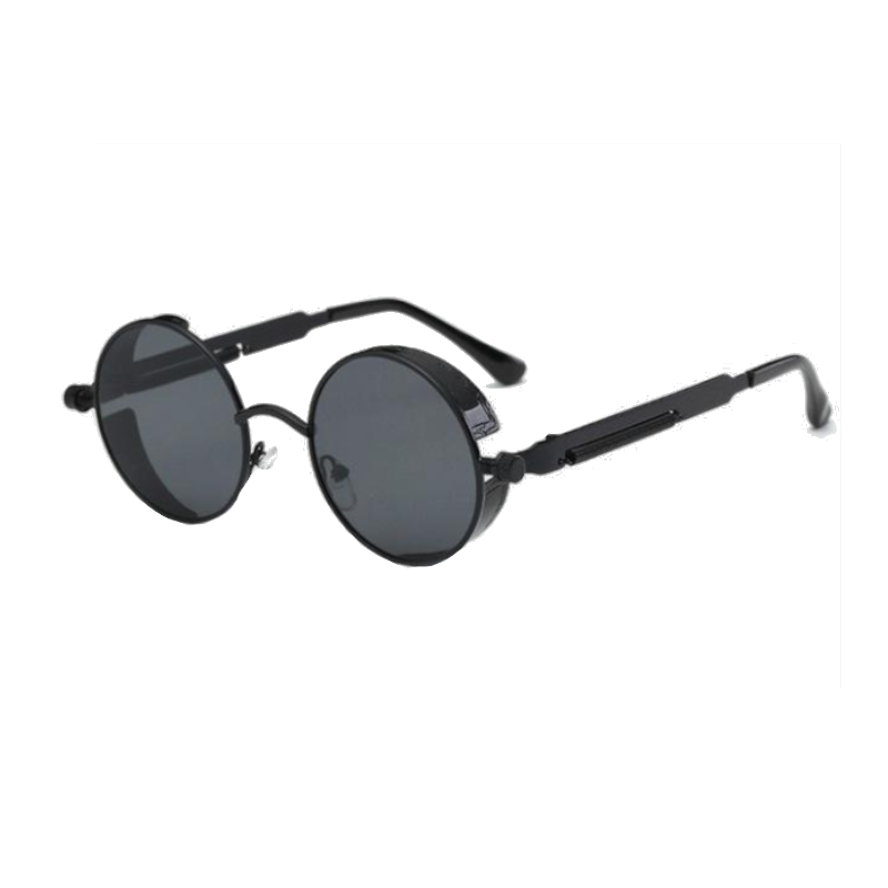 Round Metal Frame Sunglasses