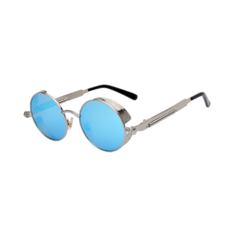 Round Metal Frame Sunglasses