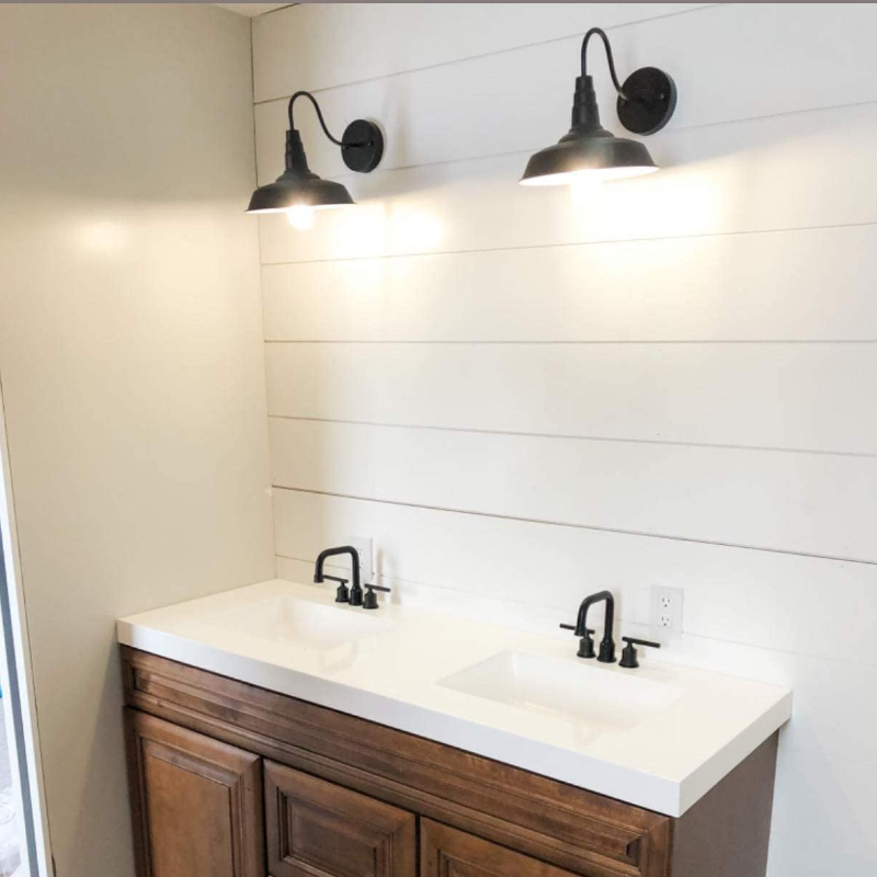 Wall Sconce Metal Retro Light Kitchen Bar Loft Garden Lamp
