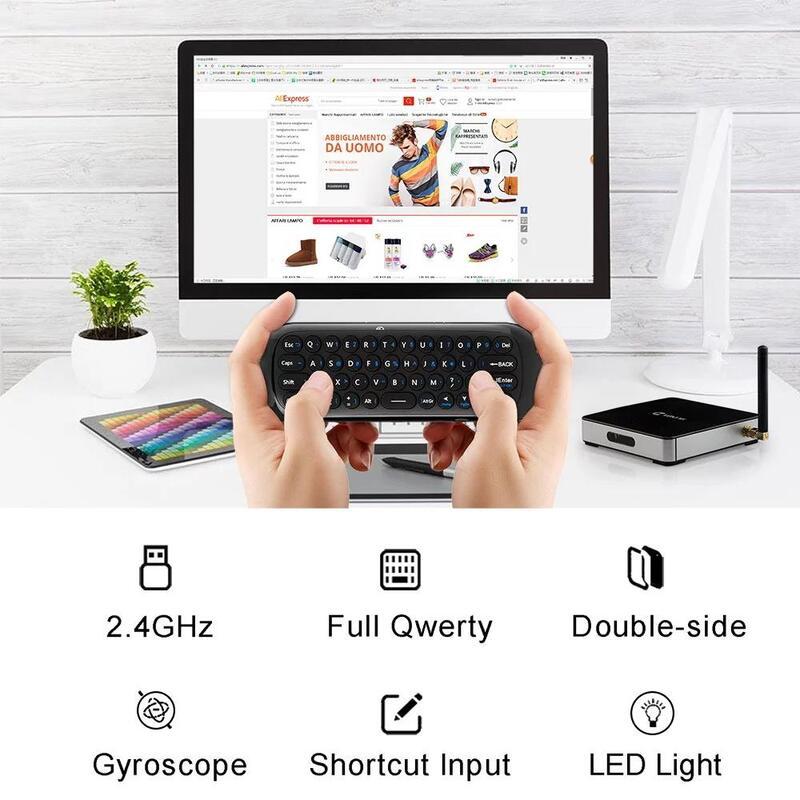 W1 2.4G Air Mouse Wireless Keyboard Usb Receiver For Android Smart Tv