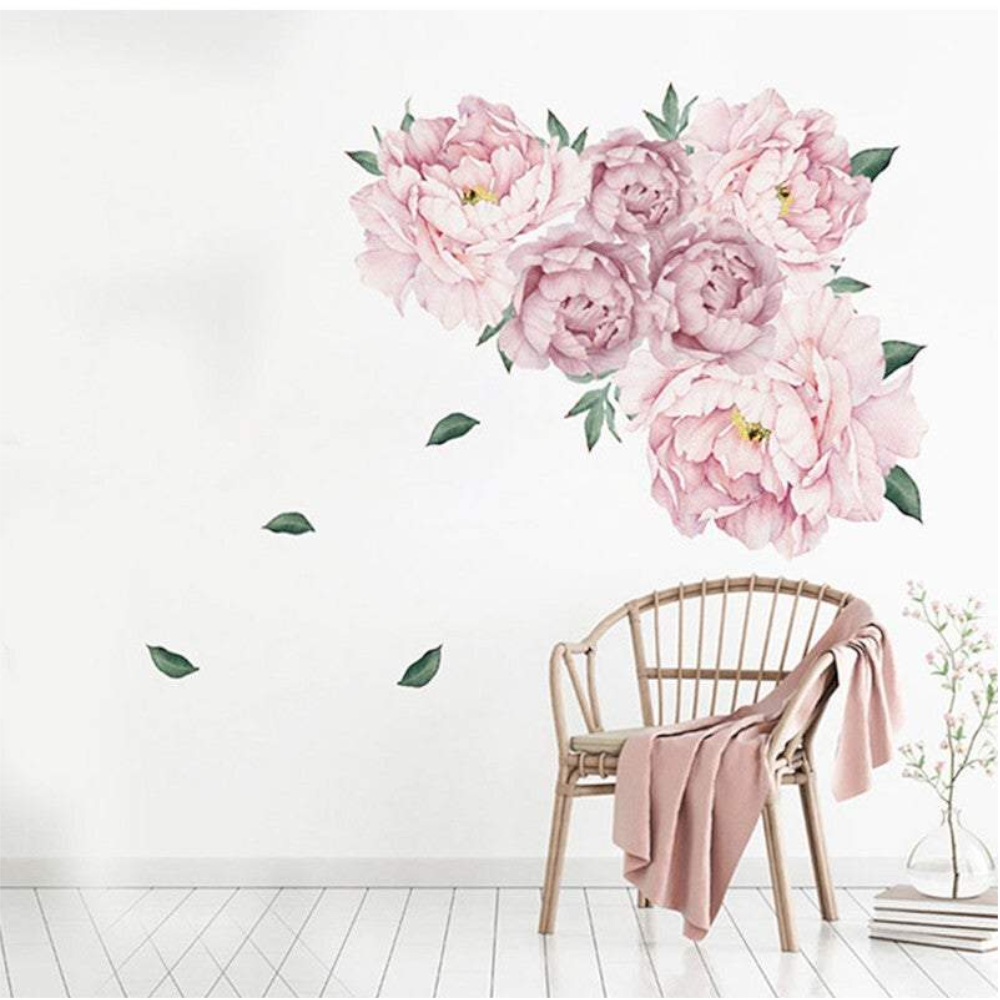 Wallpaper Decals Pretty Or Flower Stickers Girls Room Nursery Decor