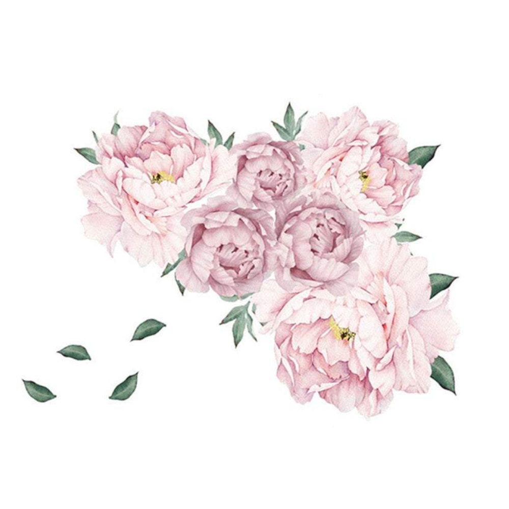 Wallpaper Decals Pretty Or Flower Stickers Girls Room Nursery Decor