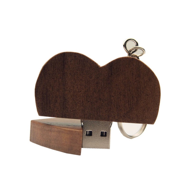 64Gb Love Heart Usb Flash Drive 2.0 Pendrive Memory Stick