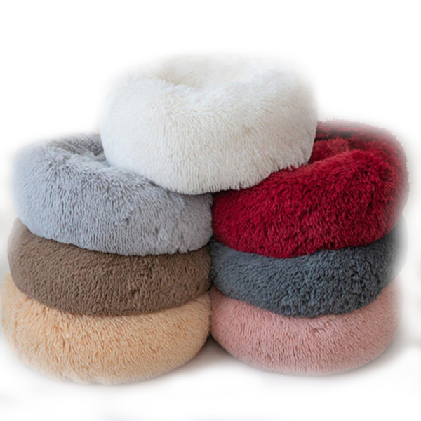 Warm Soft Plush Pet Bed For Dogs Or Cats