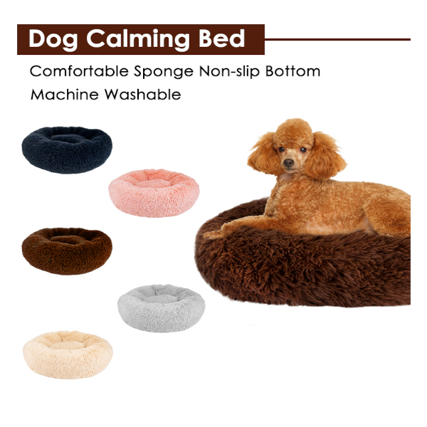 Warm Soft Plush Pet Bed For Dogs Or Cats
