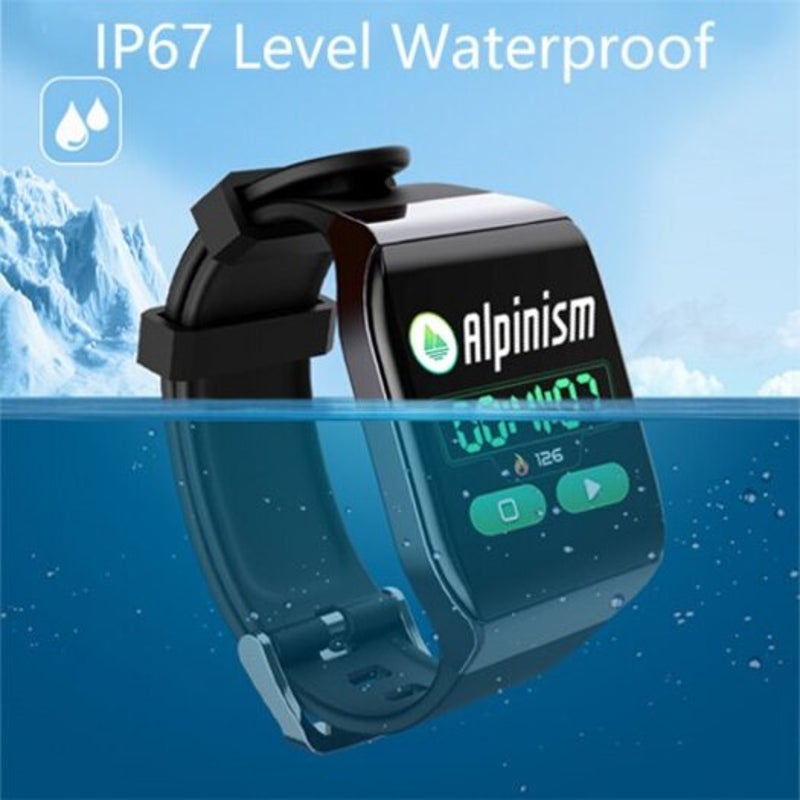 Watch Smart Waterproof Smartwatch Man Women Watches Men Connected Clock Black