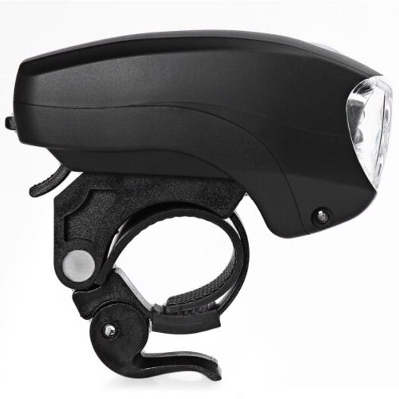 Water Resistant 5 Leds Cycling Bike Front Light Lamp Black