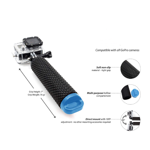 Water Floating Hand Grip Handle Mount Accessories For Go Pro Gopro Hero 8 7 6 5 4 Xiaomi Yi 4K Sj4000 Sj5000 Action Came