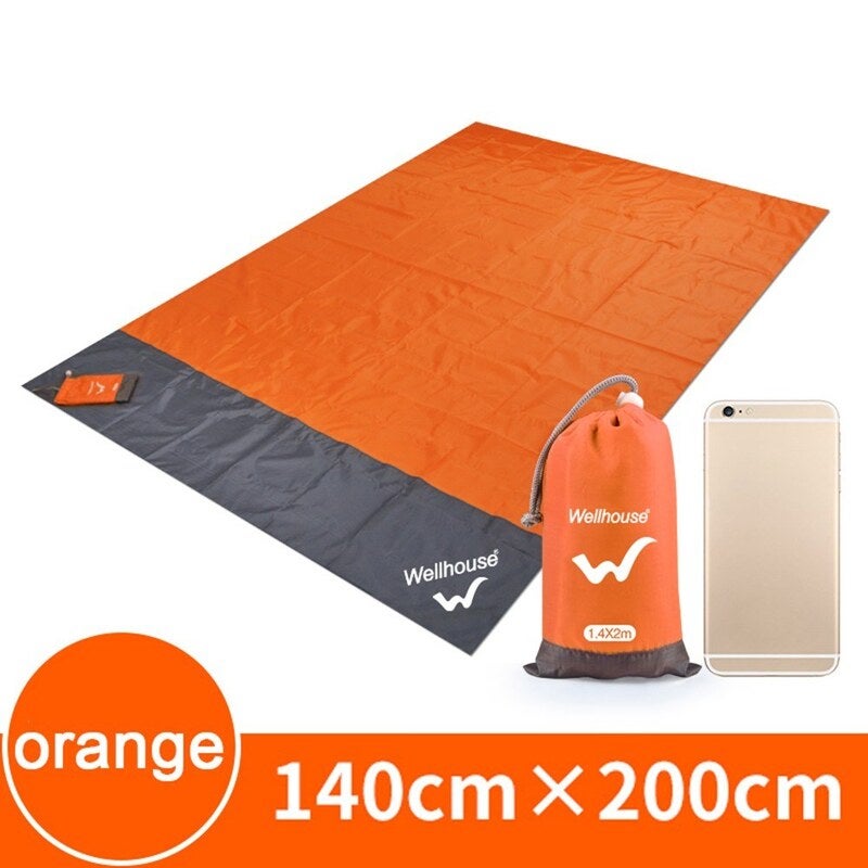 Waterproof Beach Blanket Orange