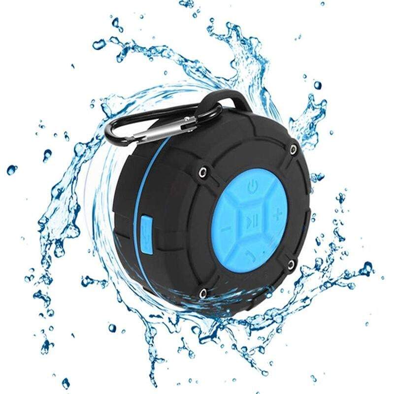 Suction Cup Waterproof Bluetooth Shower With Hd Sound