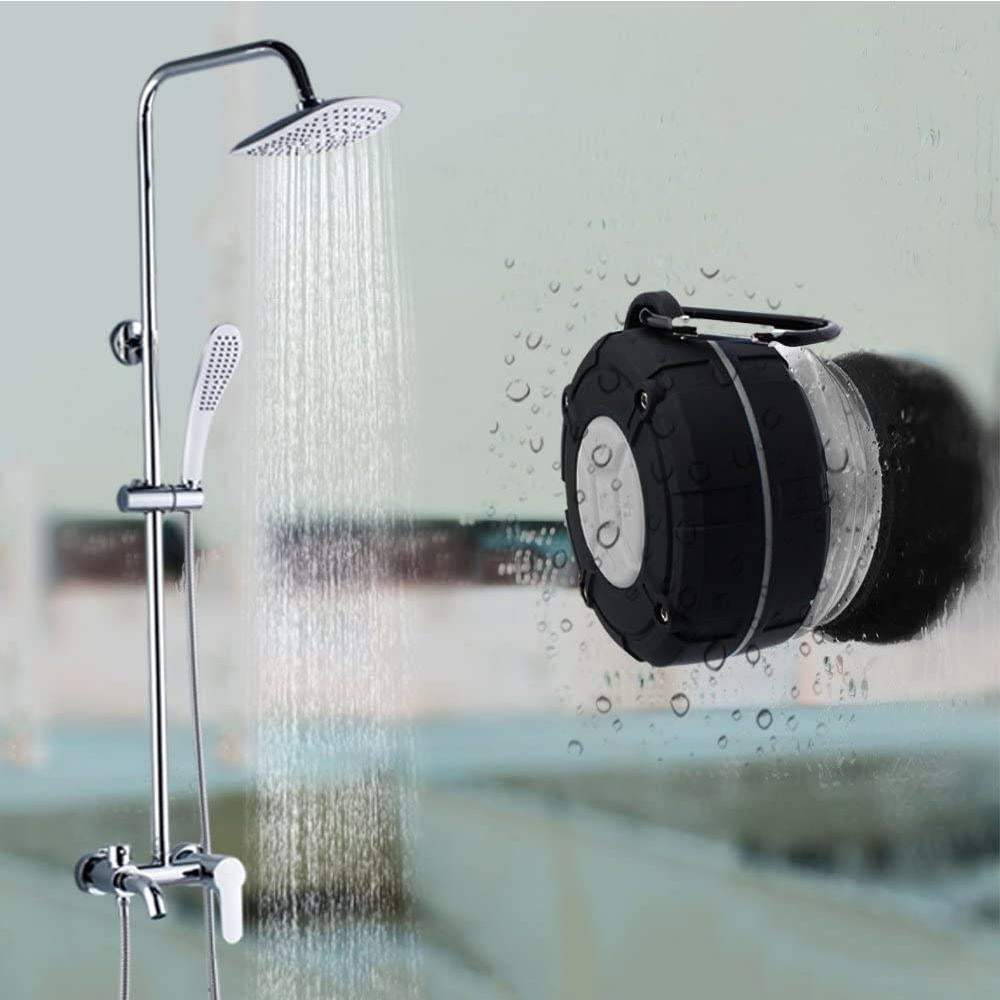 Suction Cup Waterproof Bluetooth Shower With Hd Sound