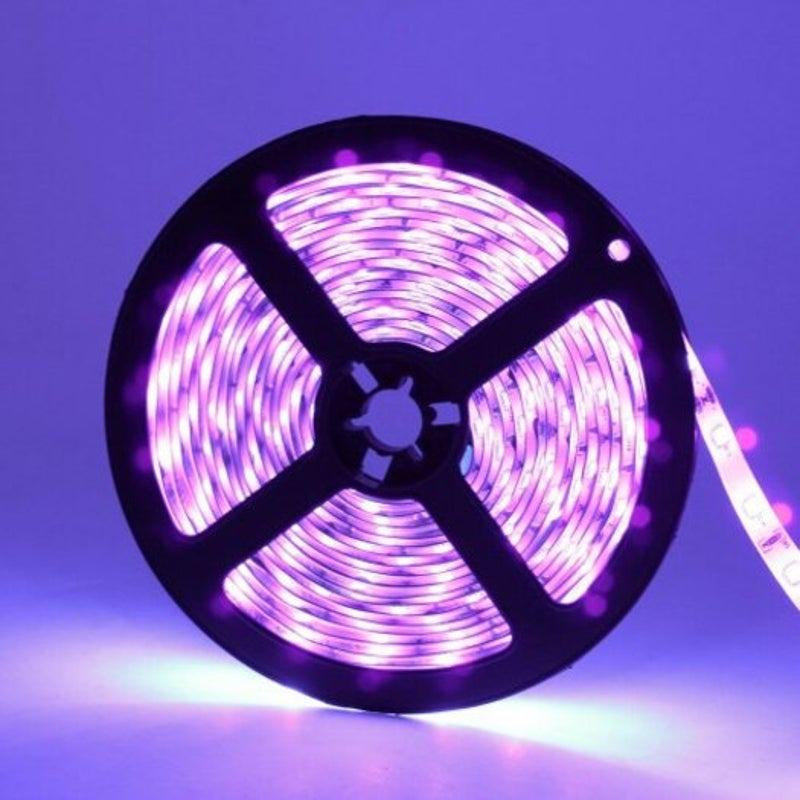 Deepdream Black Light Uv 395 400Nm 3528 Smd Flexible Led Strip Dc12v Purple Meters