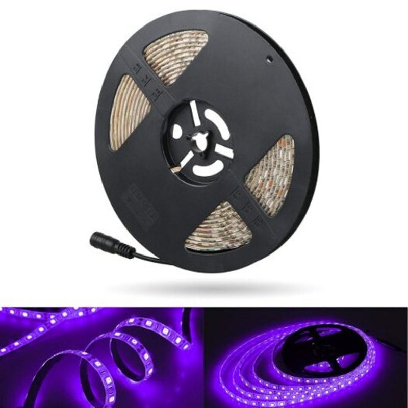 Deepdream Black Light Uv 395 400Nm 3528 Smd Flexible Led Strip Dc12v Purple Meters