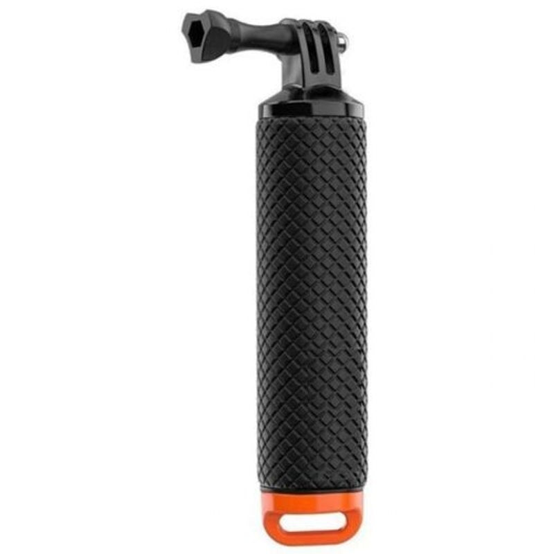 Waterproof Floating Bobber Handle Grip Floaty Pole Selfie Stick With Strap For Gopro / Yi Action Camera Papaya Orange