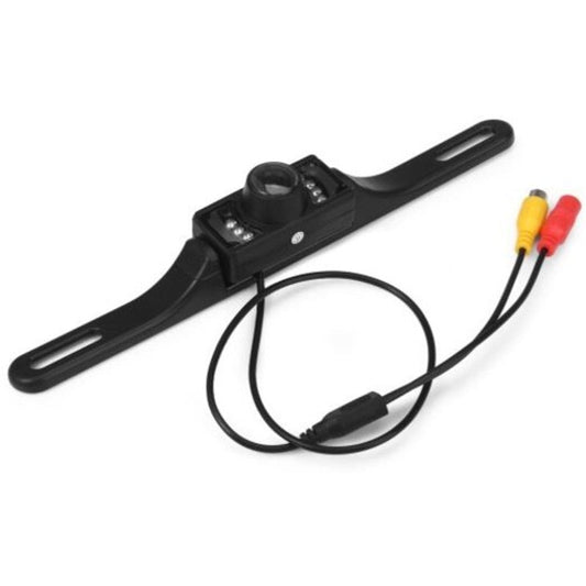 Waterproof Rear View License Plate Backup Camera Black