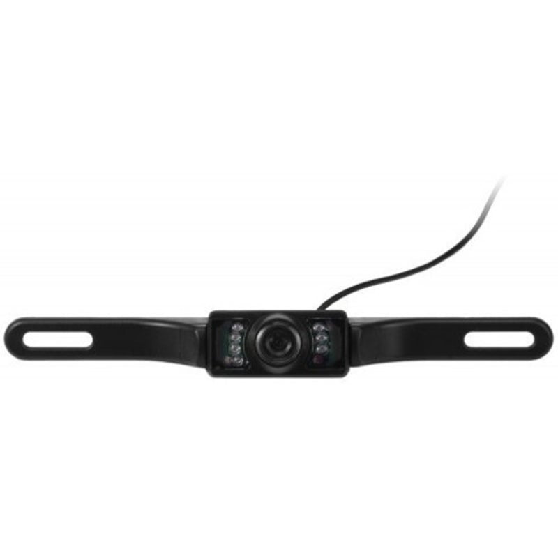 Waterproof Rear View License Plate Backup Camera Black