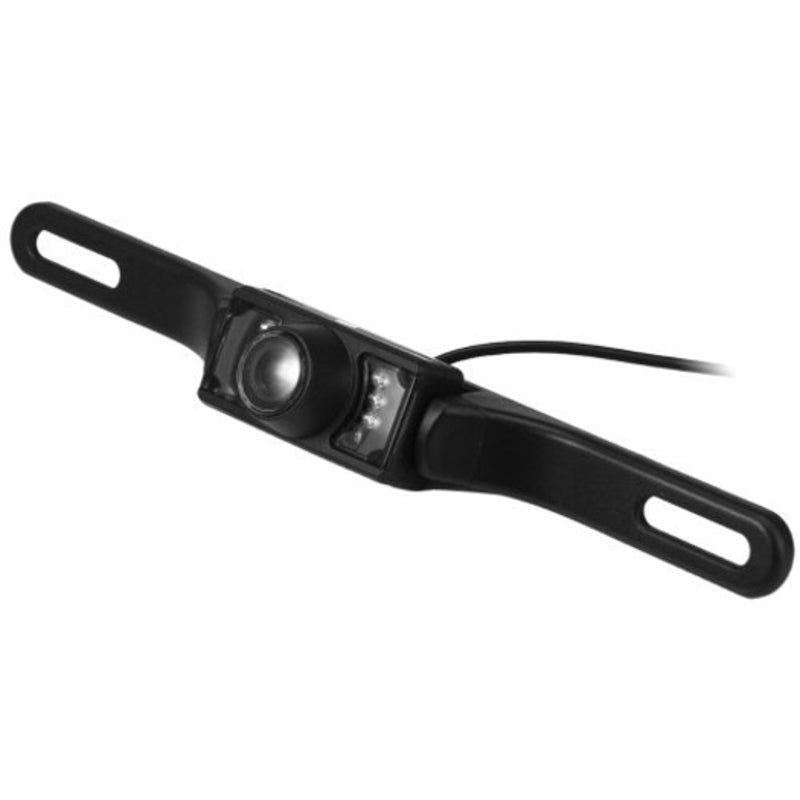 Waterproof Rear View License Plate Backup Camera Black