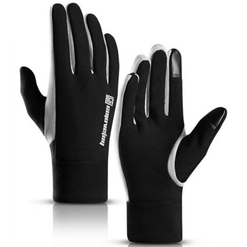 Waterproof Windproof Warm Touch Screen Full Finger Gloves Black Xl