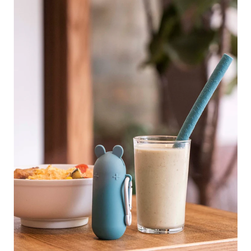 Tiny Keepie Bubble Tea Straw Reusable Blue Dusk