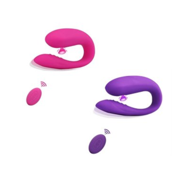 Wearable U Shape Sucking Vibrator G Spot Clitoral Orgasm Women