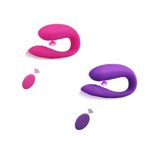 Wearable U Shape Sucking Vibrator G Spot Clitoral Orgasm Women