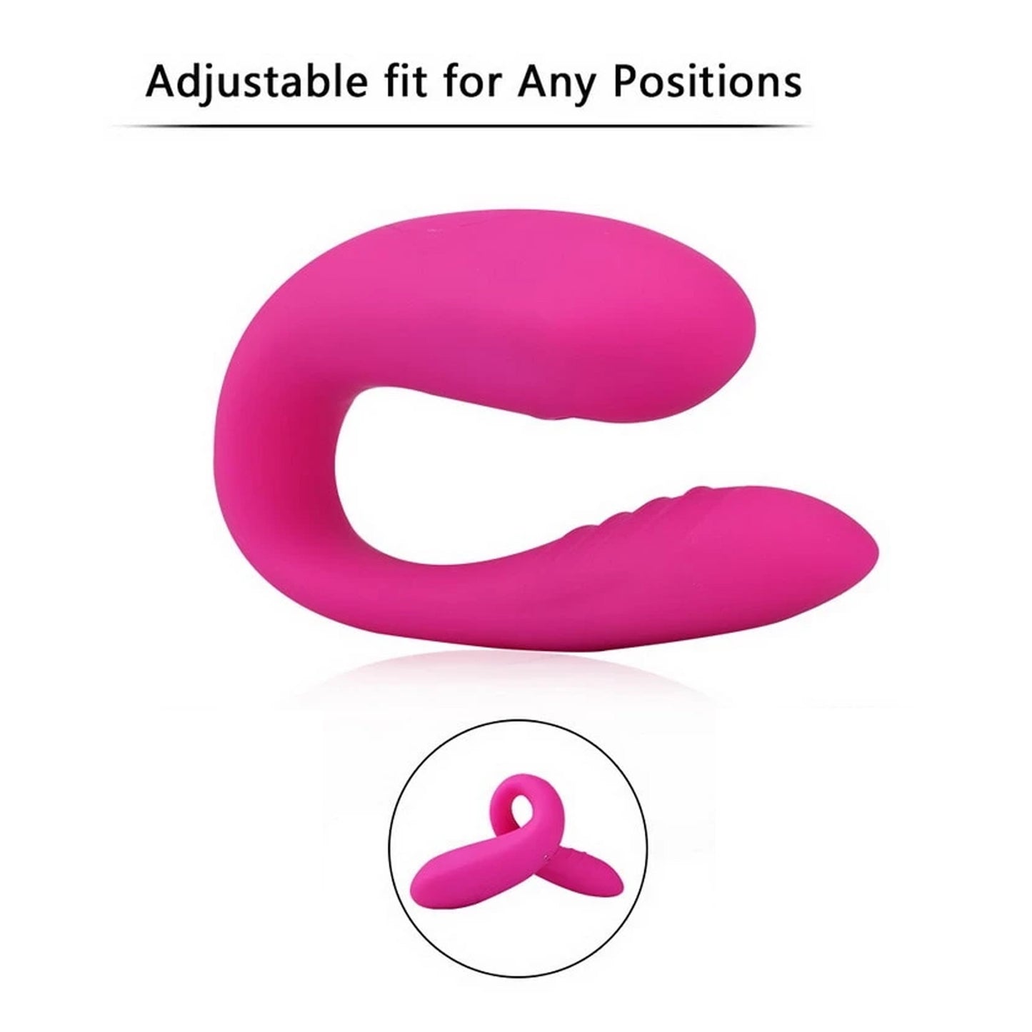 Wearable U Shape Sucking Vibrator G Spot Clitoral Orgasm Women