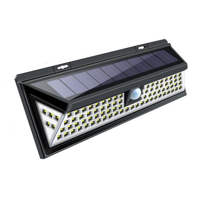 Outdoor Wall Lights Large Weatherproof Solar 86 Led Sensor