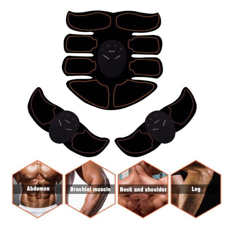 Well Designed Eight Abdominal Muscle Take Shape Helper Orange