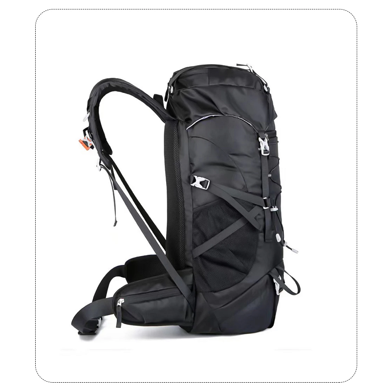 Westtune 50L Hiking Backpack With Rain Cover Multifunctional Mountaineering Bag Outdoor Rucksack For Travel Trekking Cam