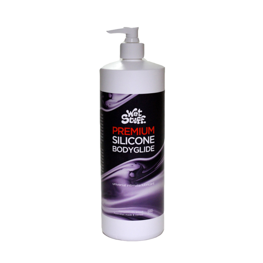 Wet Stuff Premium Silicone Bodyglide Lubricant Disc Top