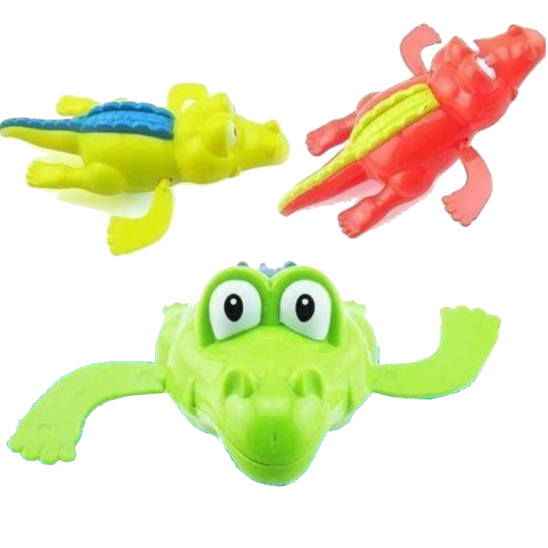 Wind Up Swimming Animals Cute Bath Toys Water Fun