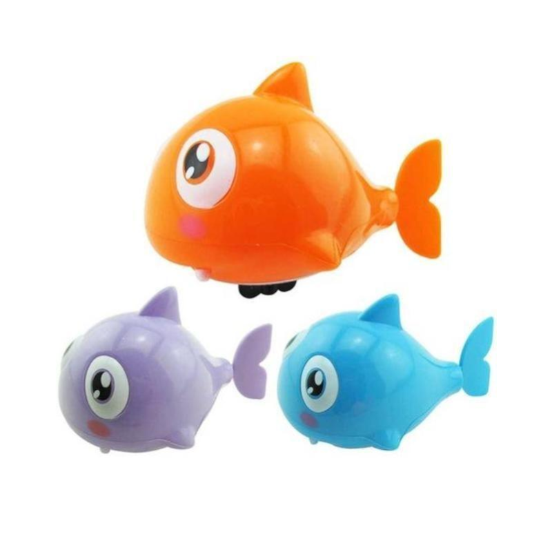 Wind Up Swimming Animals Cute Bath Toys Water Fun
