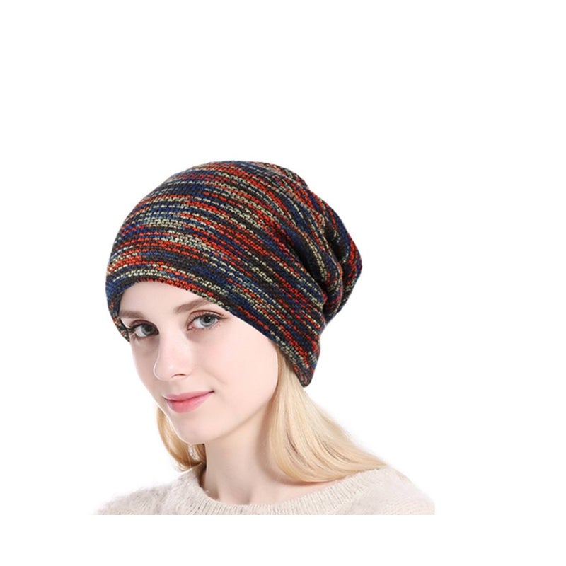 Winter Beanies Women Or Men's Knit Cap Outdoor Warm Hat