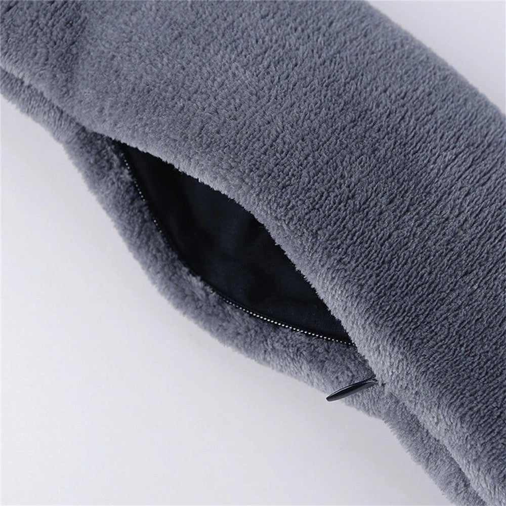 Winter Men Women Usb Electric Heating Scarf 3 Gears 4 Modes Massage Ajustable Warmer Neck Guard Heated