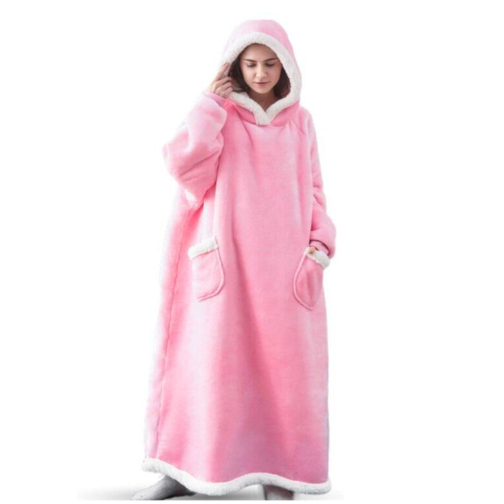 Winter Oversized Wearable Blanket Fleece Hoodies
