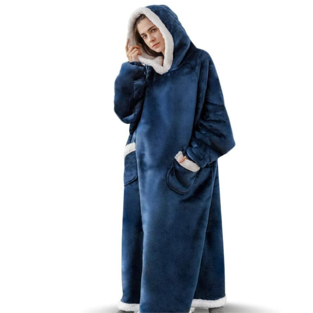 Winter Oversized Wearable Blanket Fleece Hoodies
