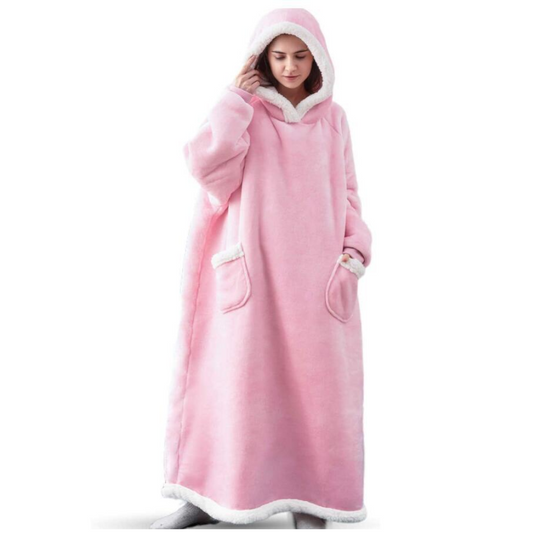 Winter Oversized Wearable Blanket Fleece Hoodies