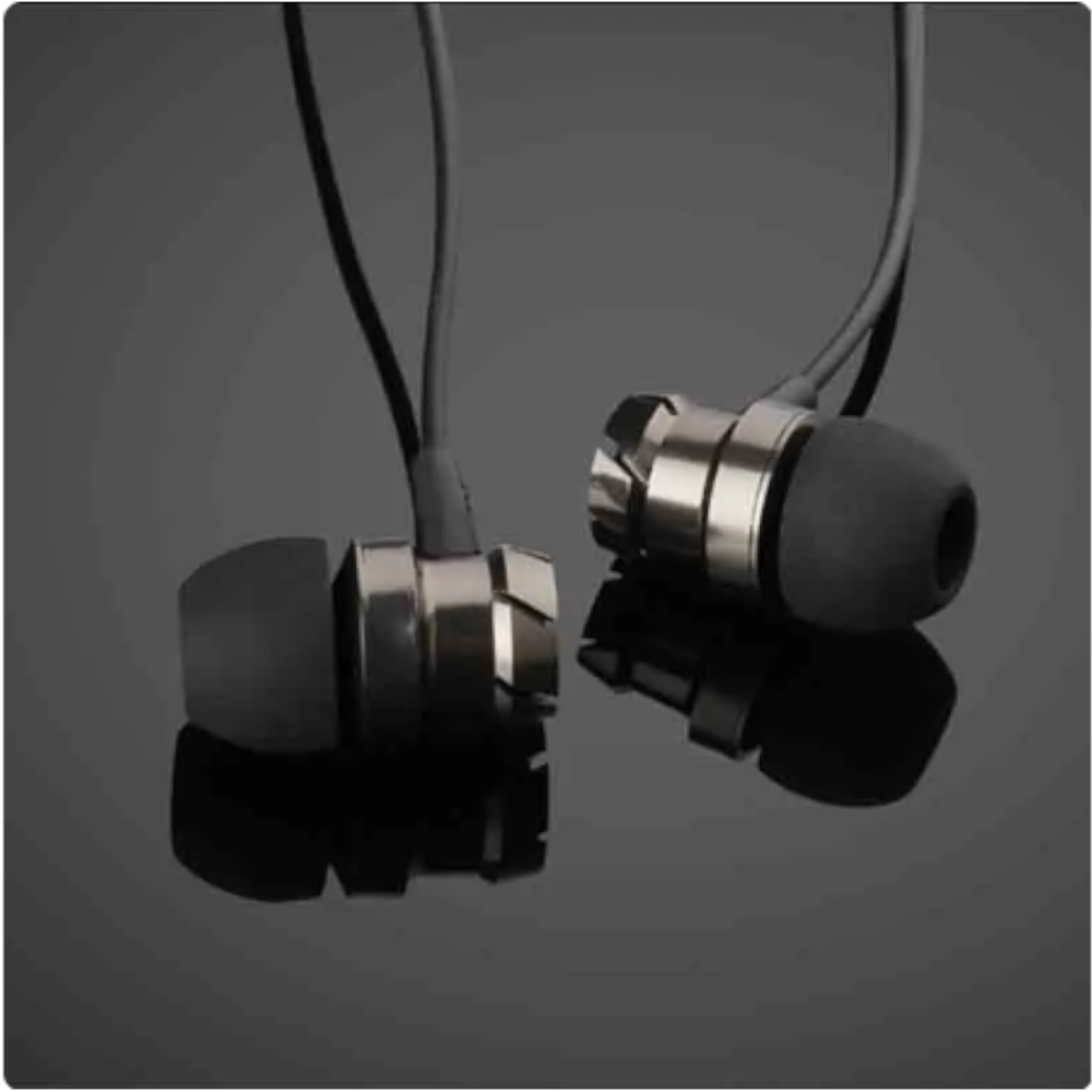 Wired Earphones With 3.5Mm Plug Earbuds Built-In Microphone Portable Headset