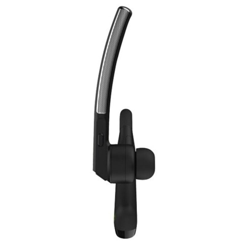 Wireless Bluetooth Headset With Microphone 1 Call Hands Free Driving Jet Black