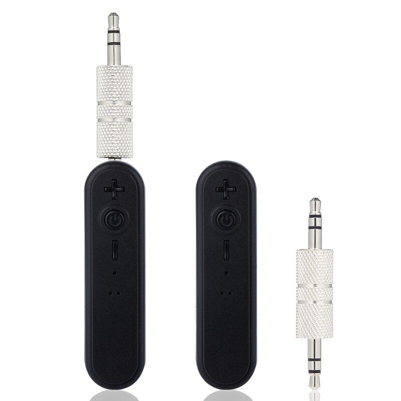 Wireless Bt 4.1 Audio Receiver With Microphone Black