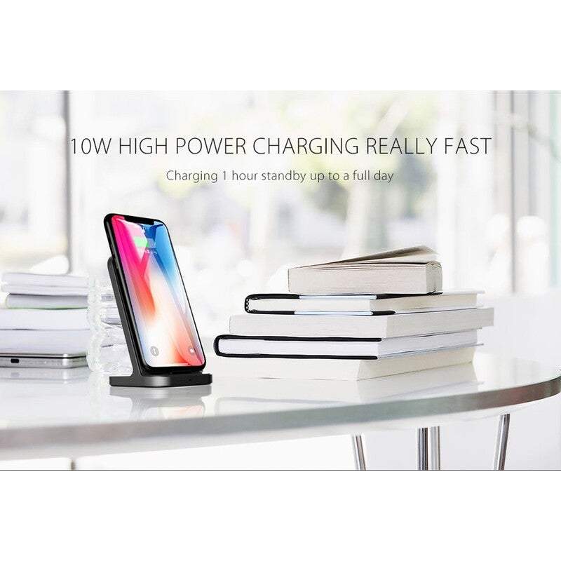 Wireless Charger 2 In 1 Fast For Mobile Phone Charging Vertical Desktop Stand