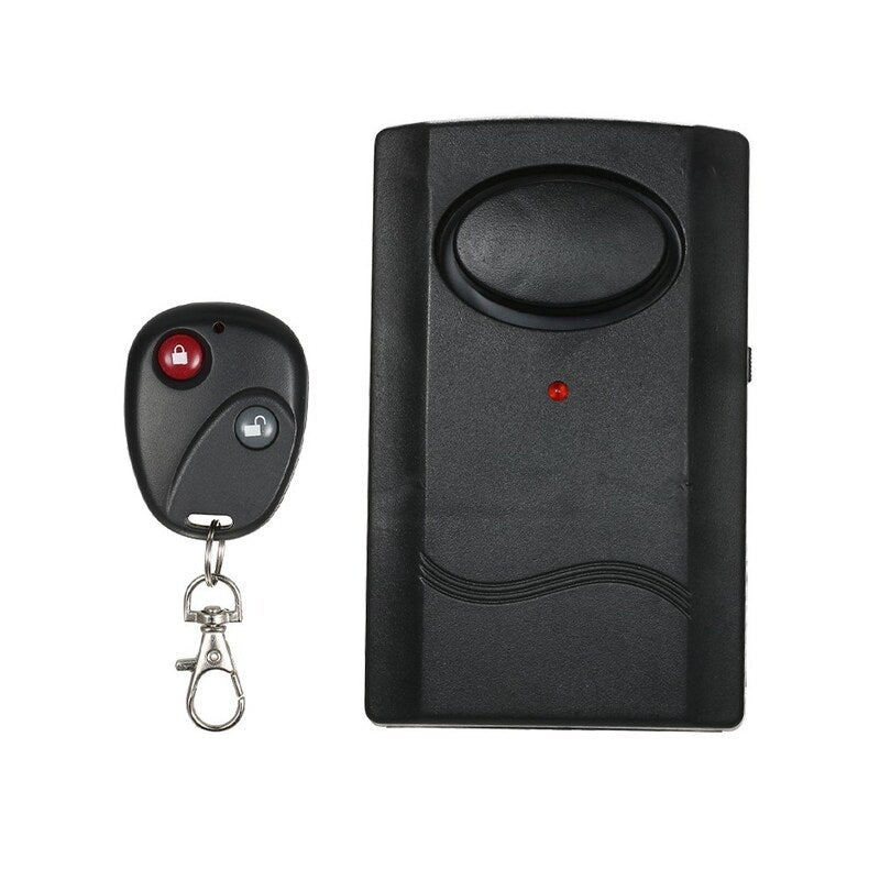 Wireless Remote Control Vibration Alarm Anti Theft Detector